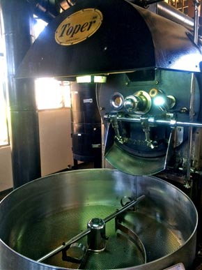 Toper TX30 hot air coffee roaster